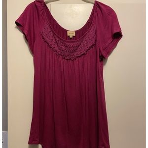 Pink/Purple Ella Moss top